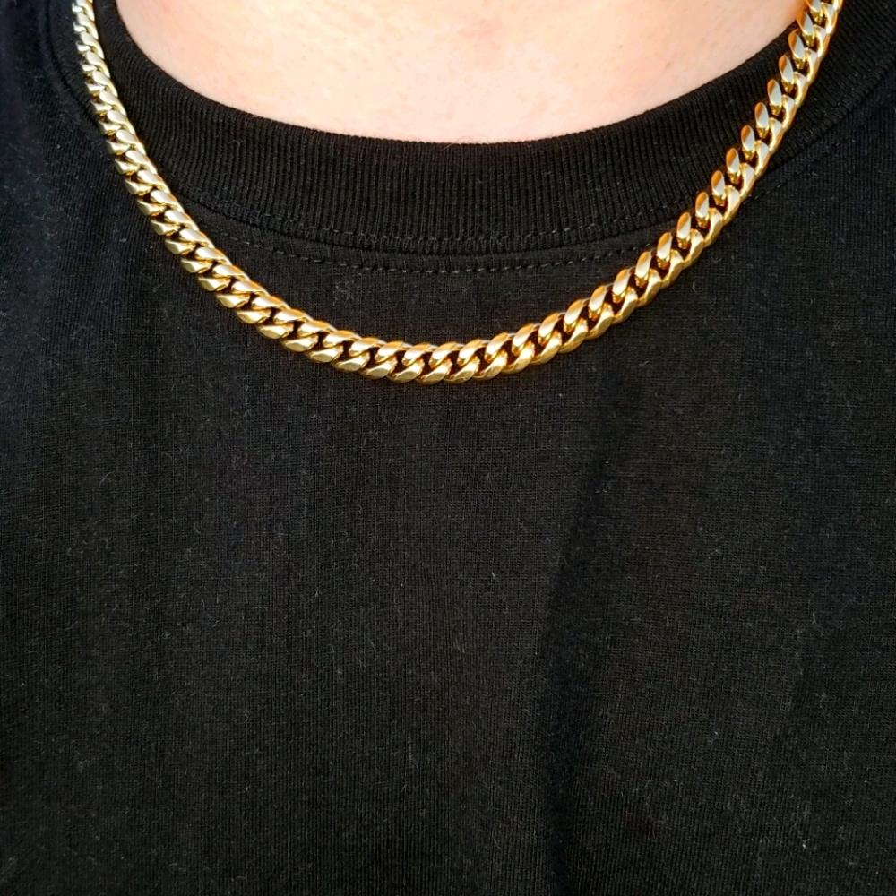 Gold Chain 14k Gold Cuban Link